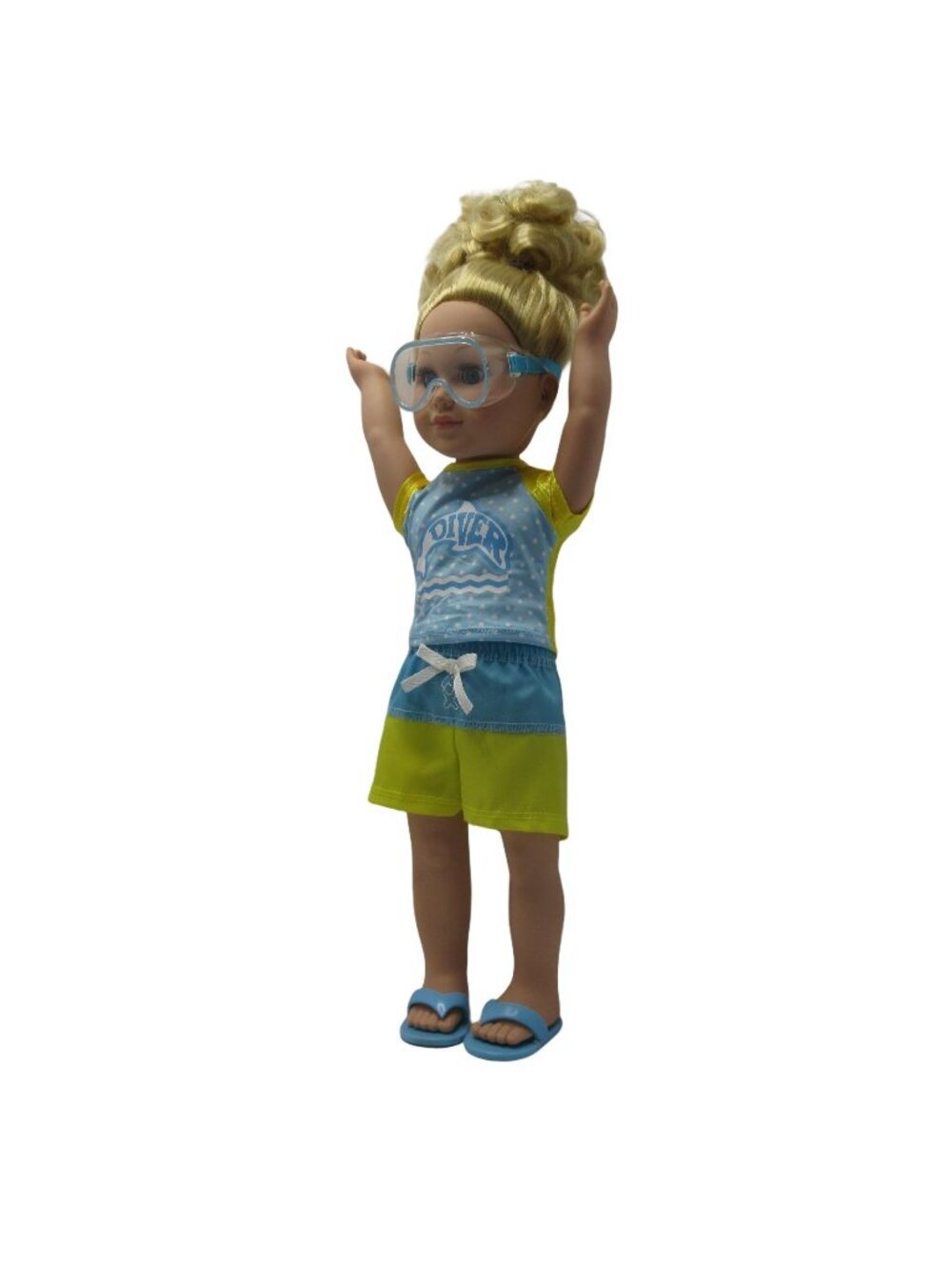 CitiToy 2013 GS126 GM15 Blond 18" Tall  Diver Doll